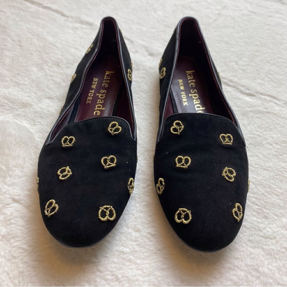 Kate Spade Lounge Mini Pretzel Loafers Size 11B - Picture 4 of 10